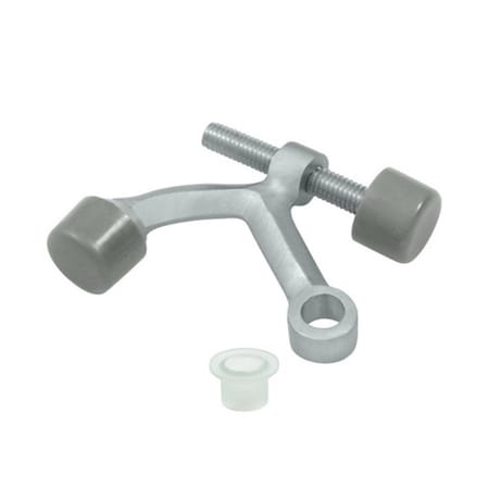 Patioplus Hinge Mounted Pin Stop, Satin Chrome - Solid PA575190